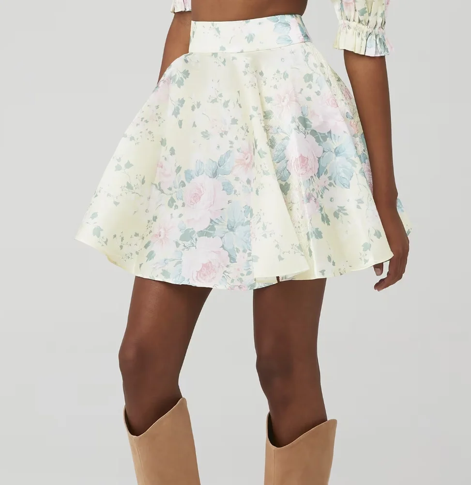Selkie Paper Doll Floral Skirt - Picture 2 of 9